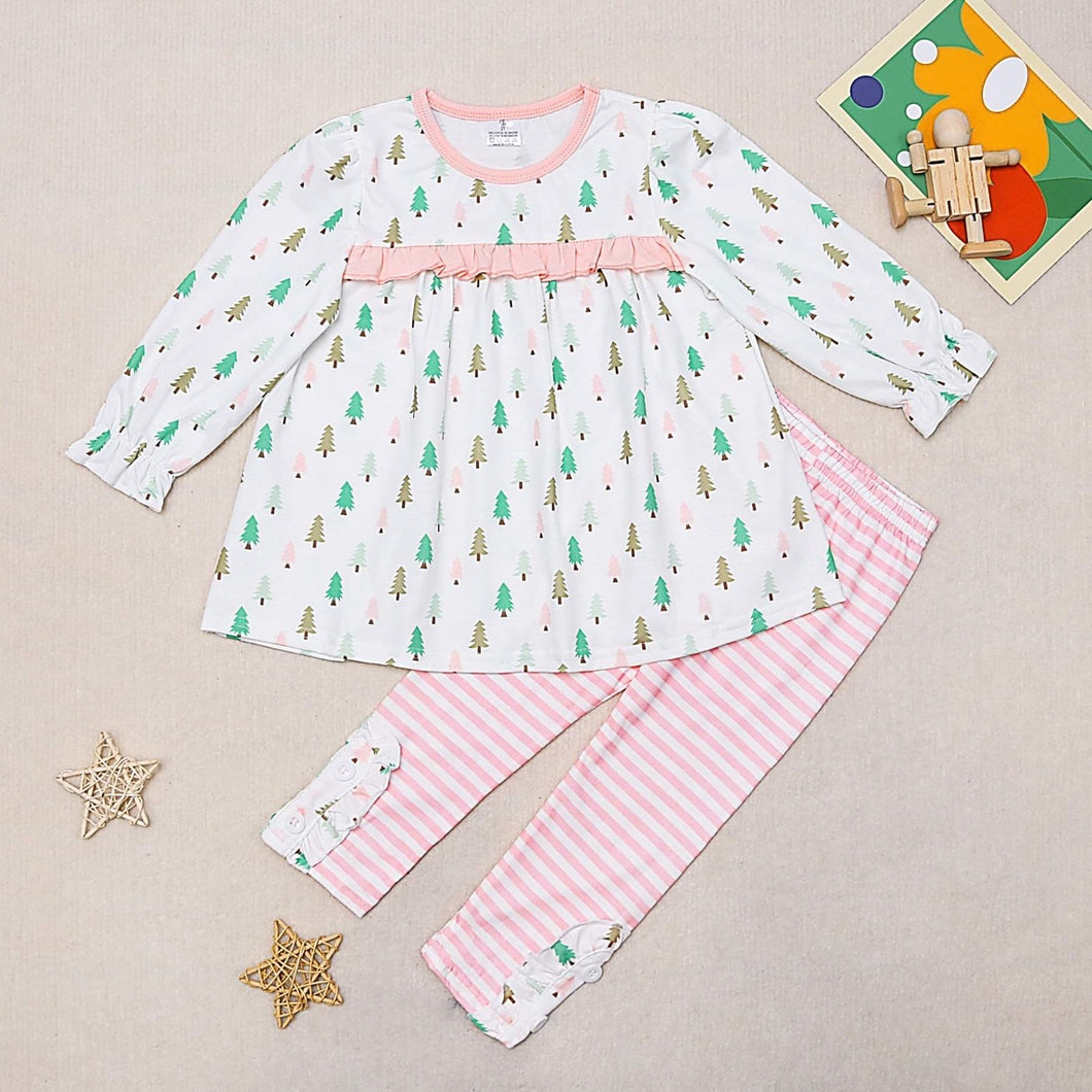 Knit Christmas Tree Set