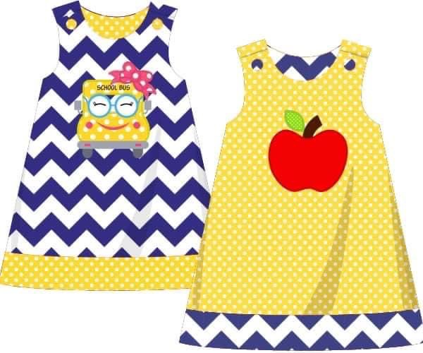 Reversible School Dress