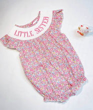 Load image into Gallery viewer, Little Sister Smock Flower Bubble
