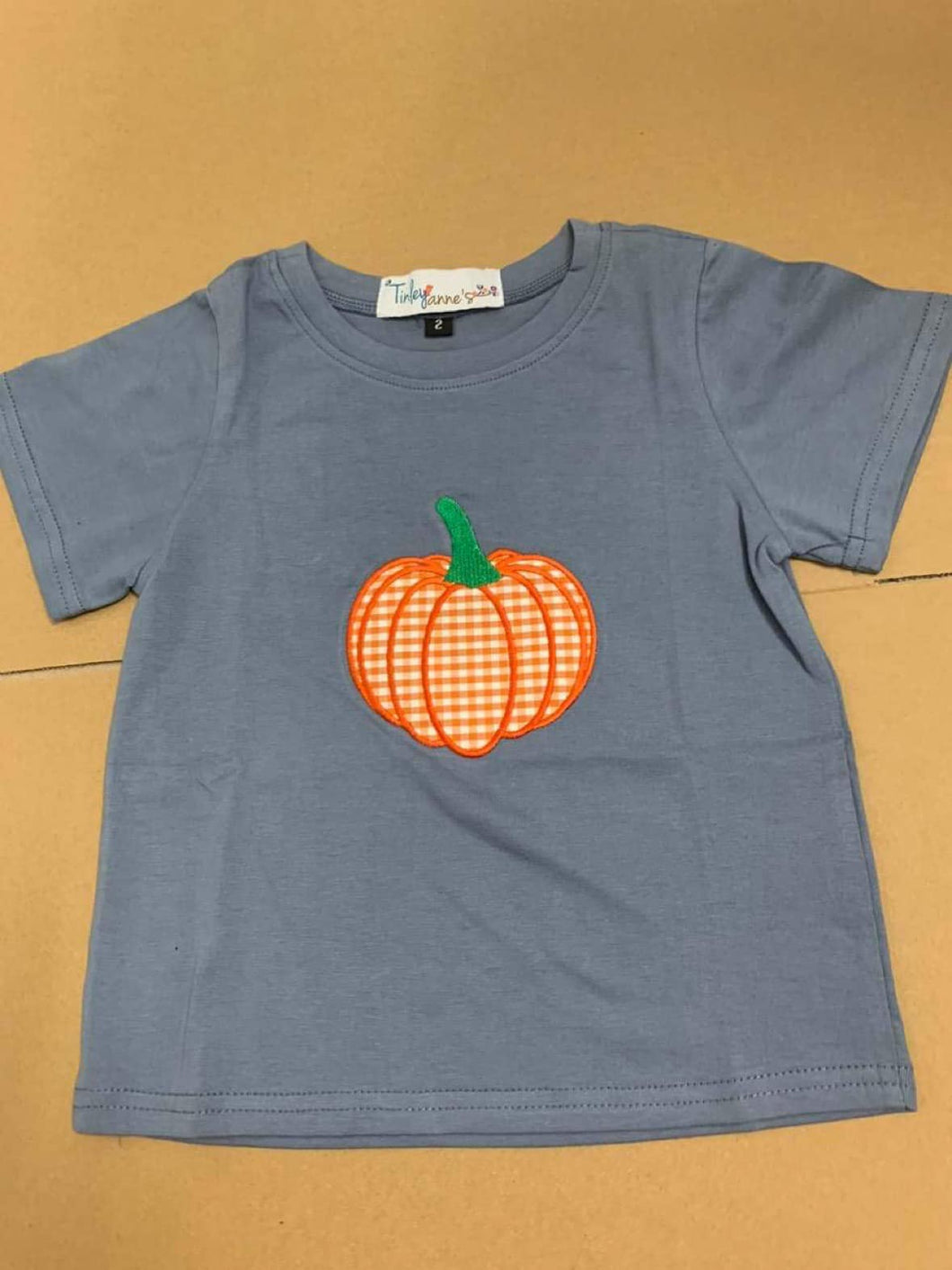 Pumpkin No Ruffle Tee