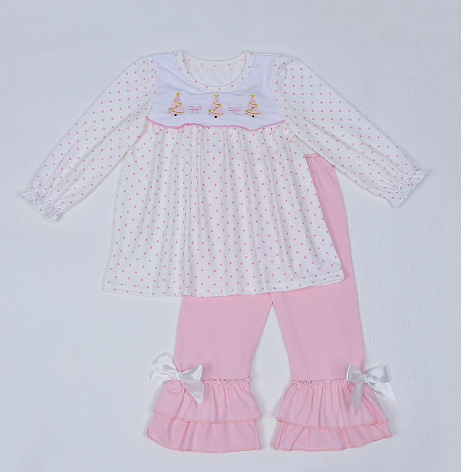 Pink Christmas Tree Set