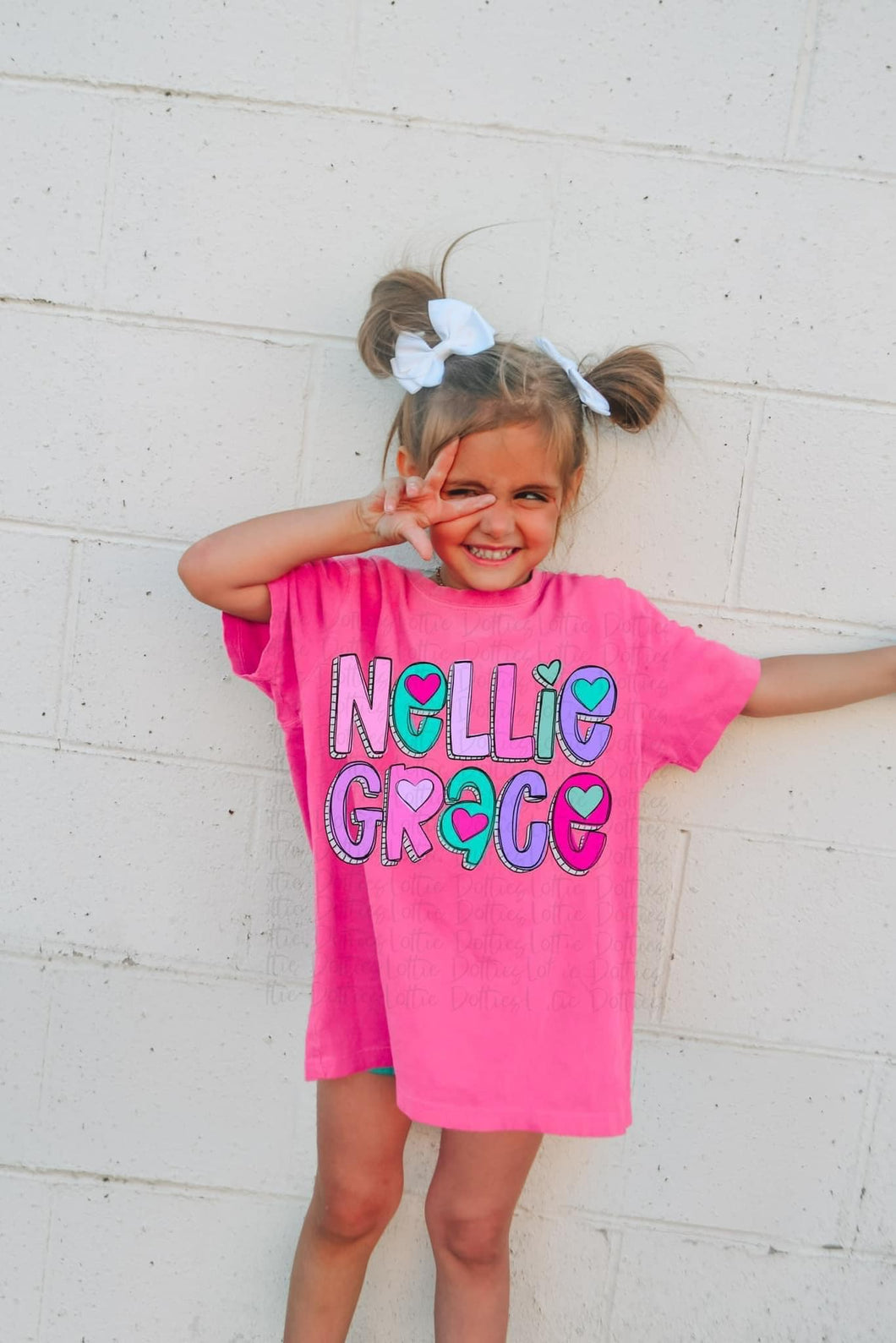 ❤️ Personalized Heart Name Tee ❤️