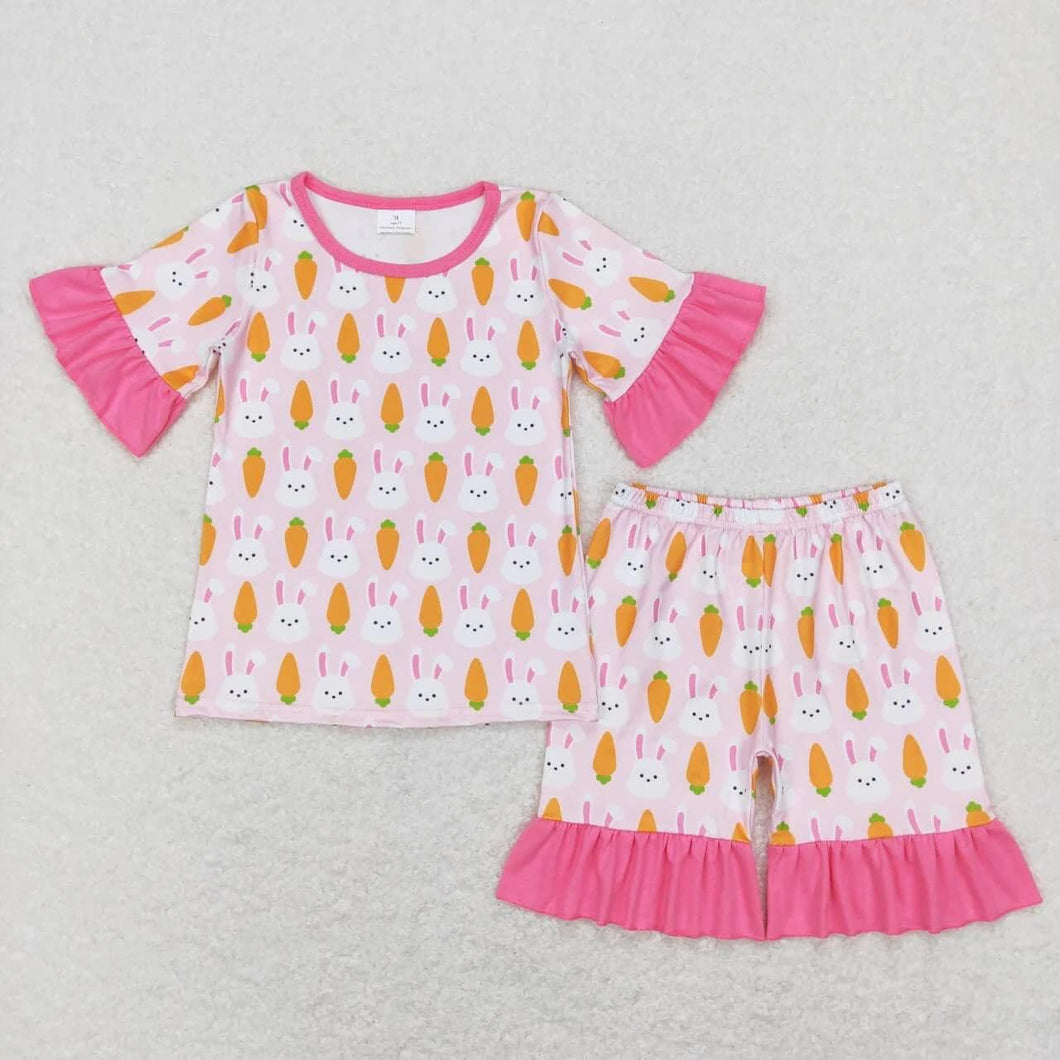 PInk Bunny Short Pj Set
