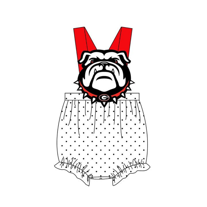 Polka Dot Bulldog Bubble