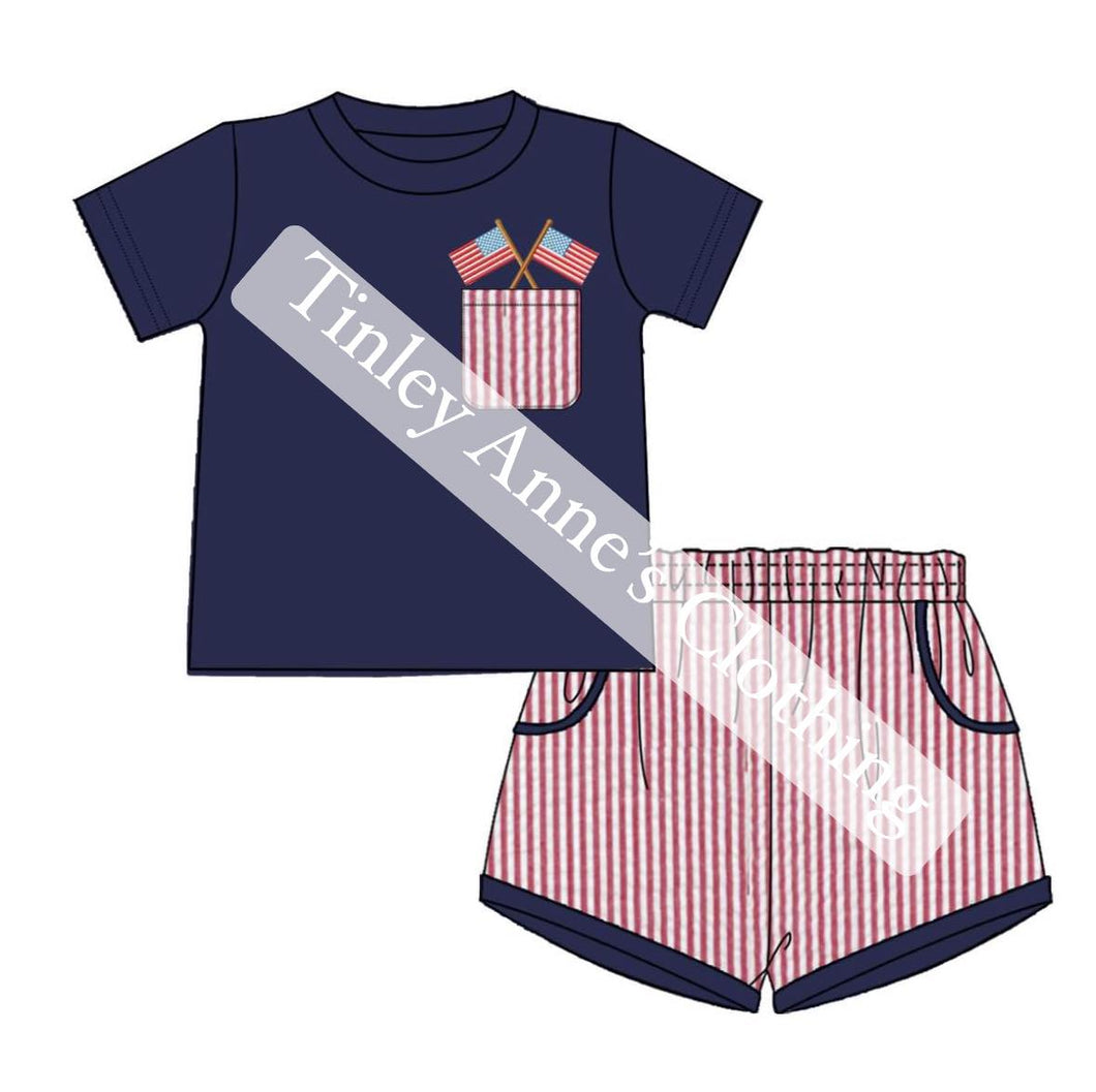 USA Flag Sibling Collection