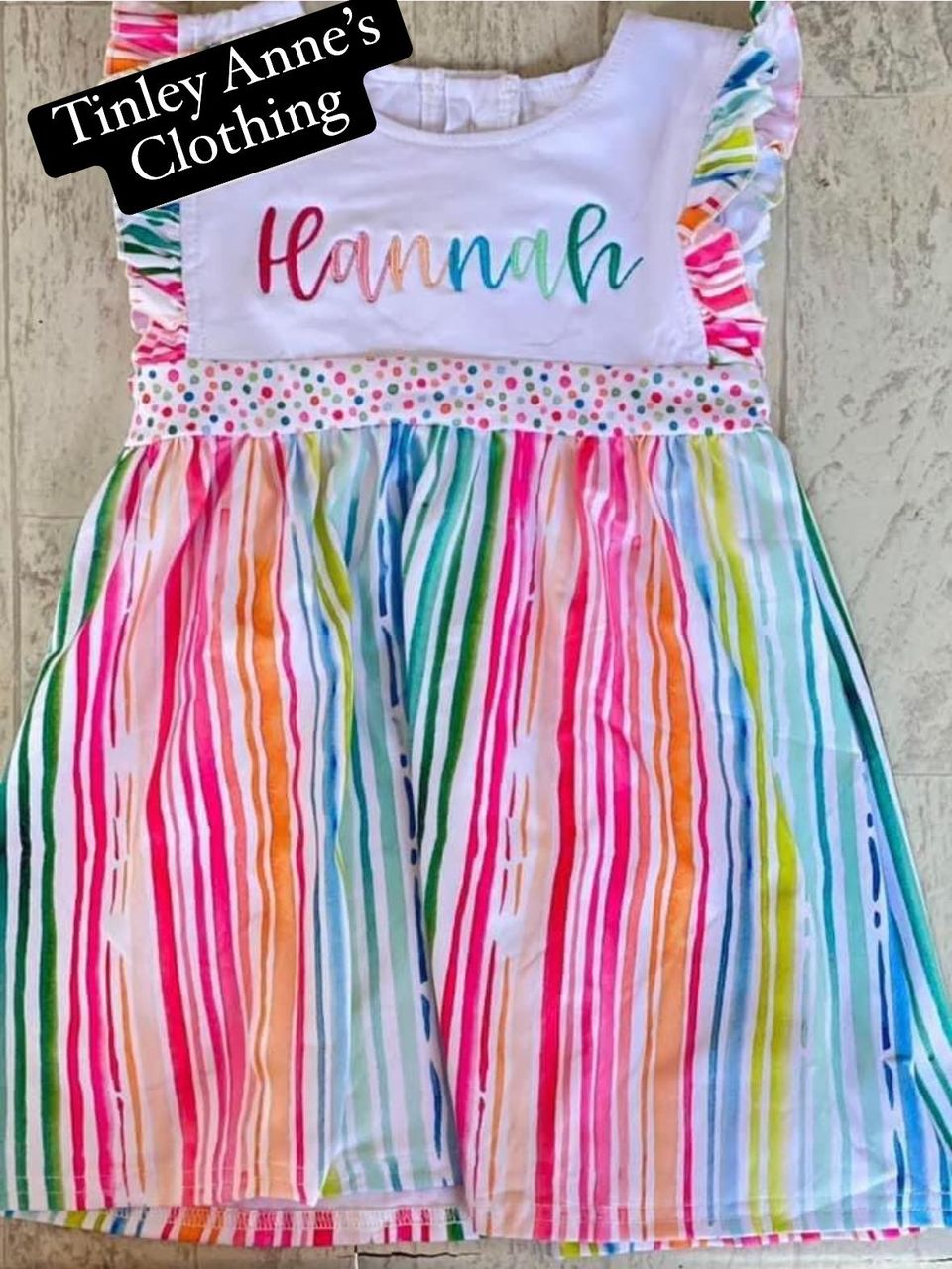 Watercolor Rainbow Outfit - PREORDER