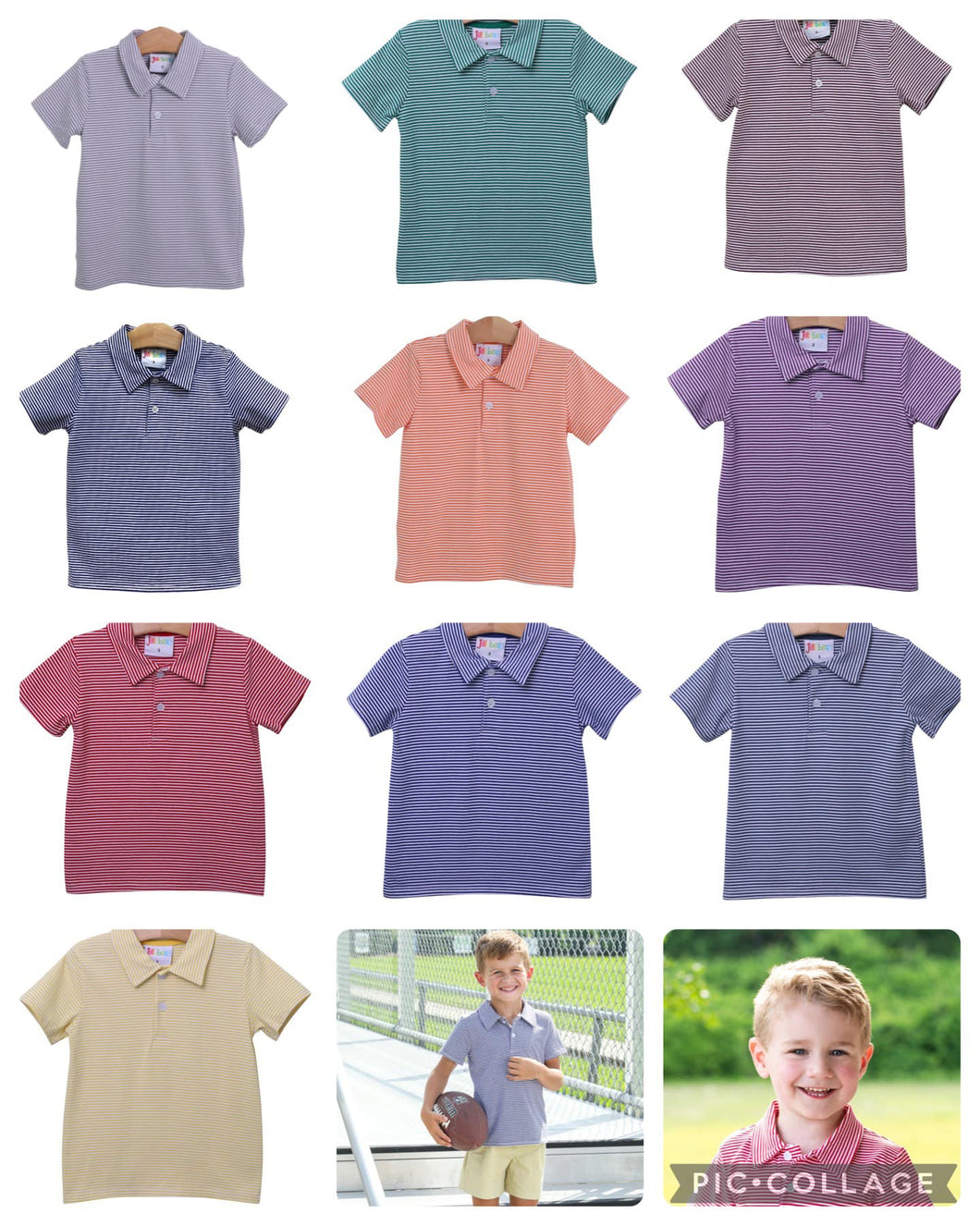 Stripe Polo