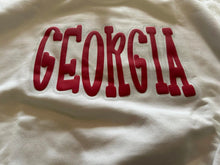 Load image into Gallery viewer, Georgia Puff Sweatshirt White
