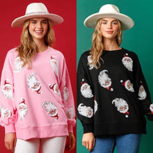 Load image into Gallery viewer, Santa Knit Top *Preorder*
