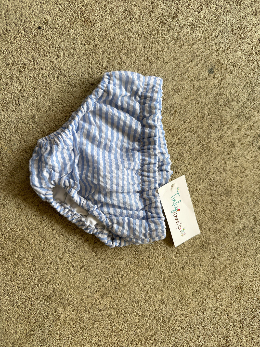Seersucker Swim Diaper Cover