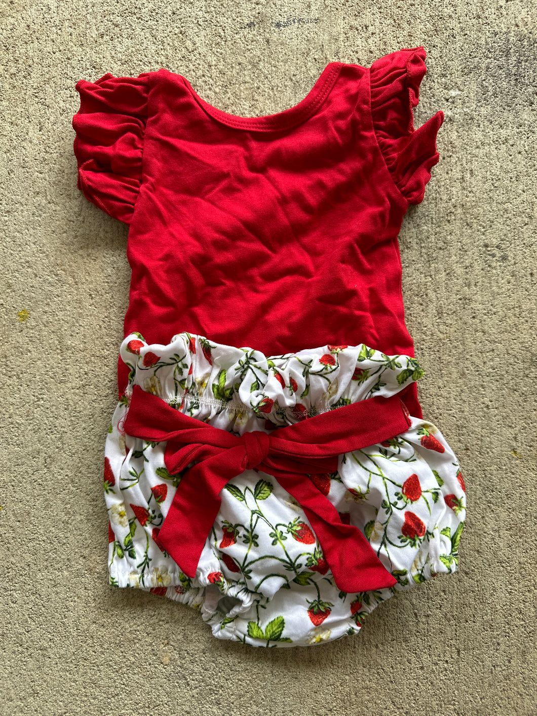 Strawberry Bloomer Set