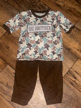 Load image into Gallery viewer, Big Brother Camo Smock Pant Set
