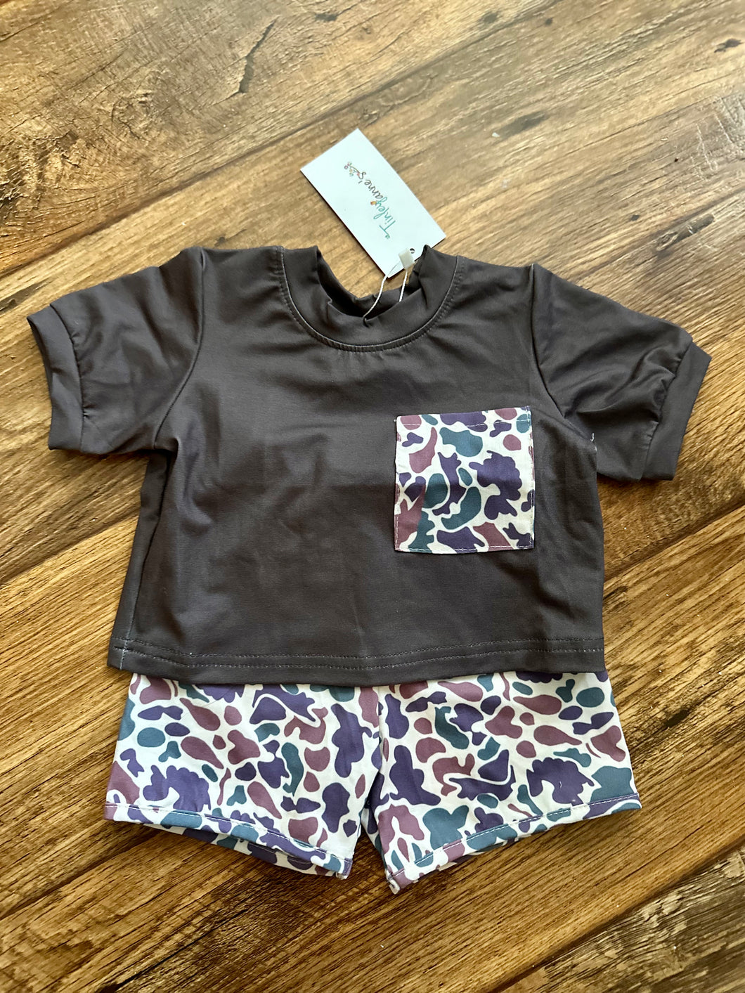 Camo Short Set