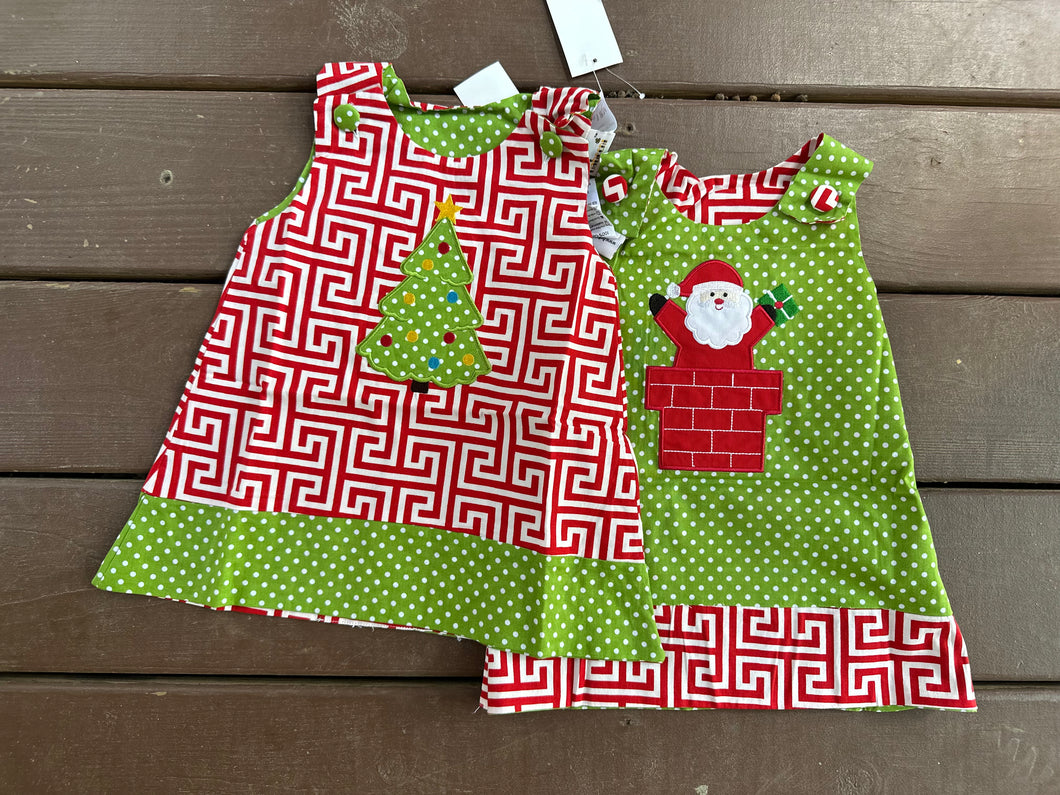 Reversible Christmas Dress