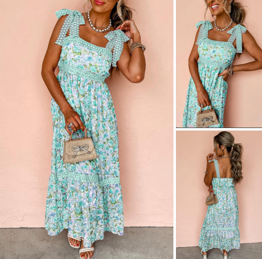 Spring Fling Women's Dress Blue