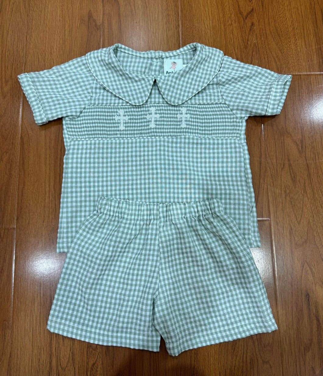 Green Cross Boy Set