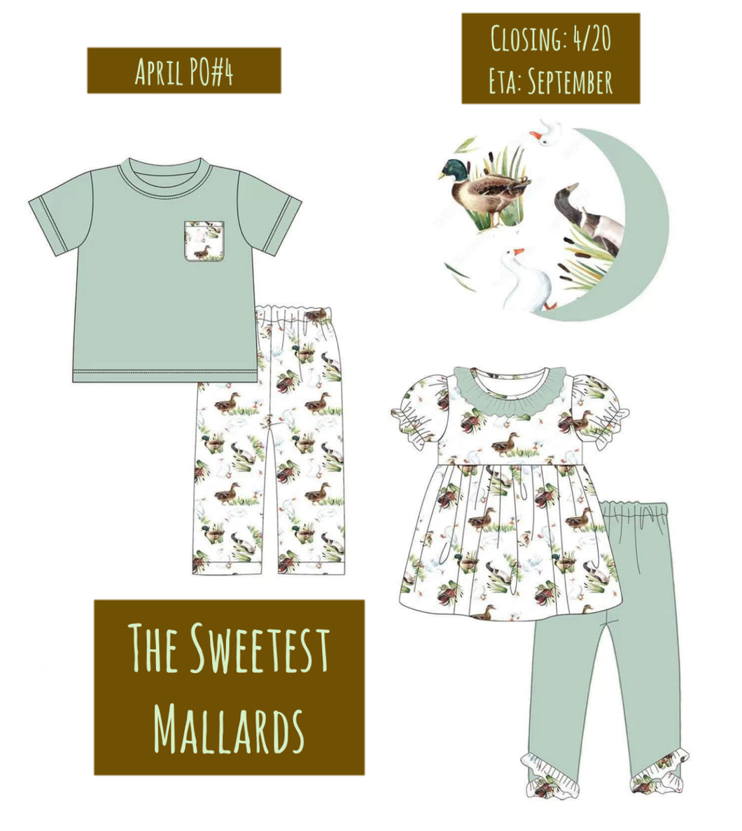 The Sweetest Mallards PO#4