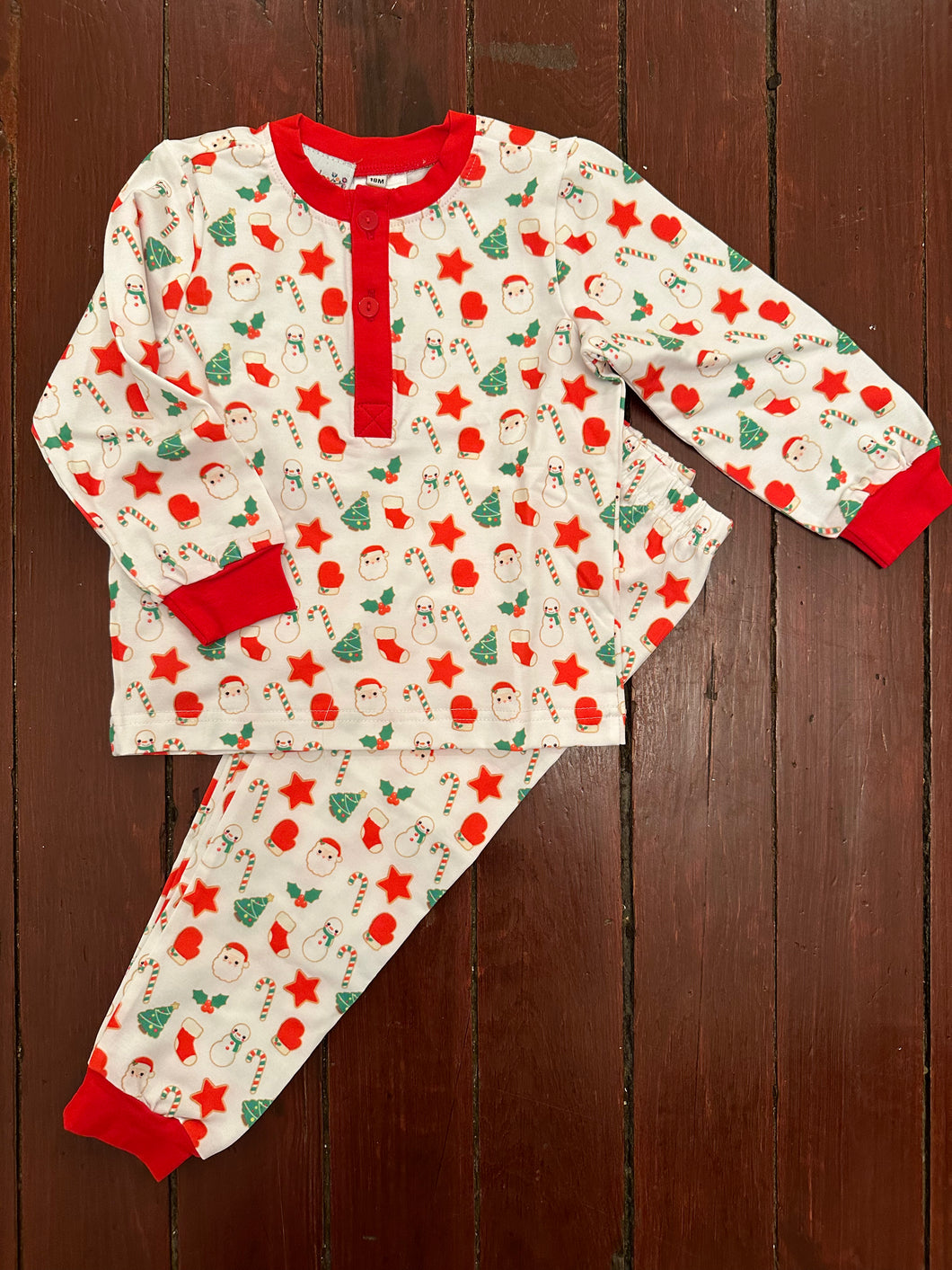 Candy Cane Pj Set