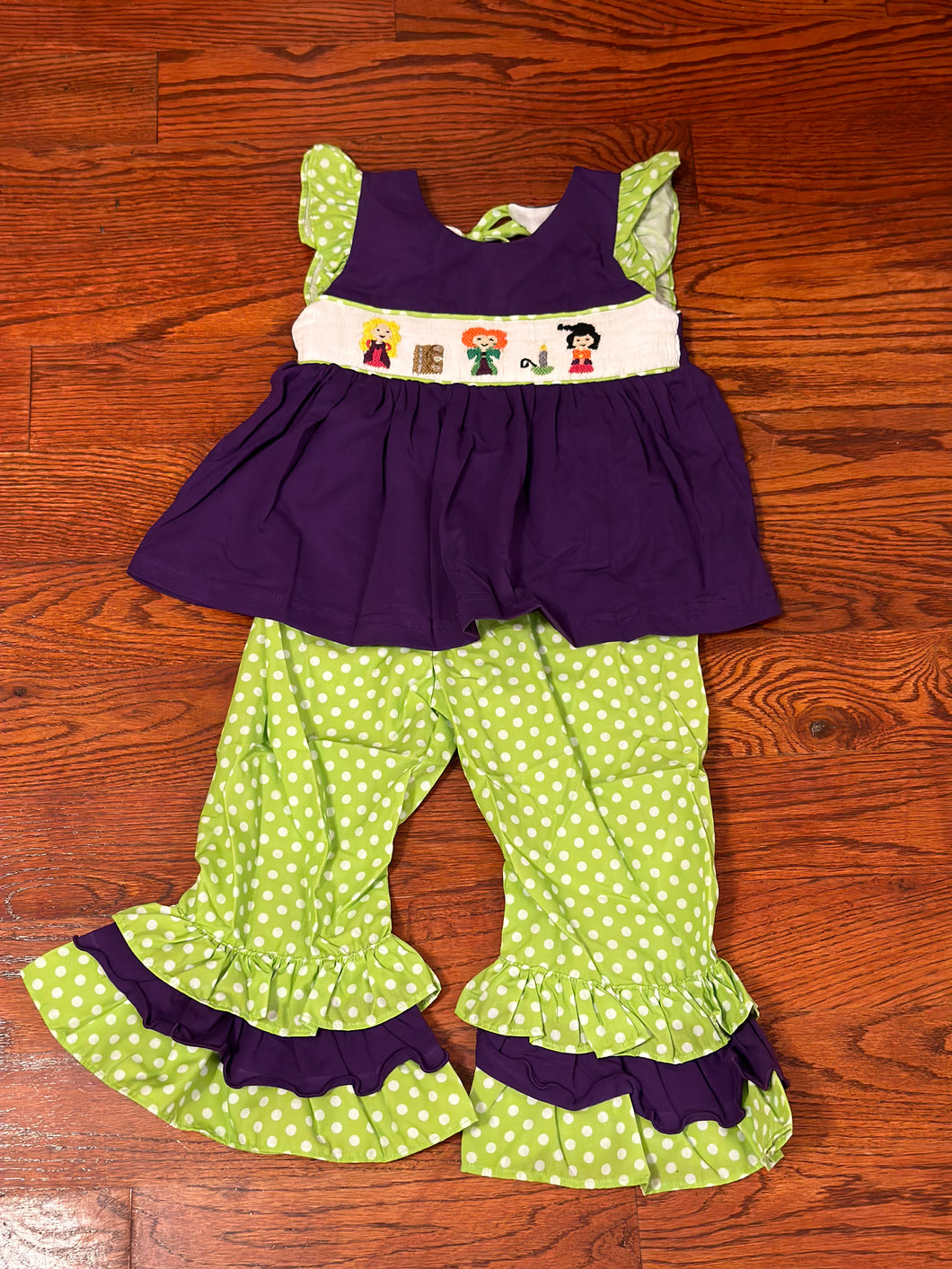 Hocus Pocus Smocked Pant Set