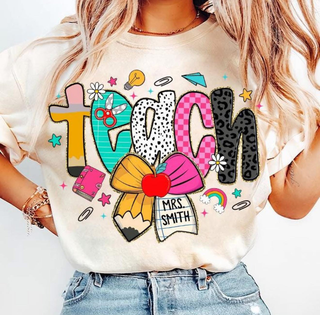 Custom Teach Tee
