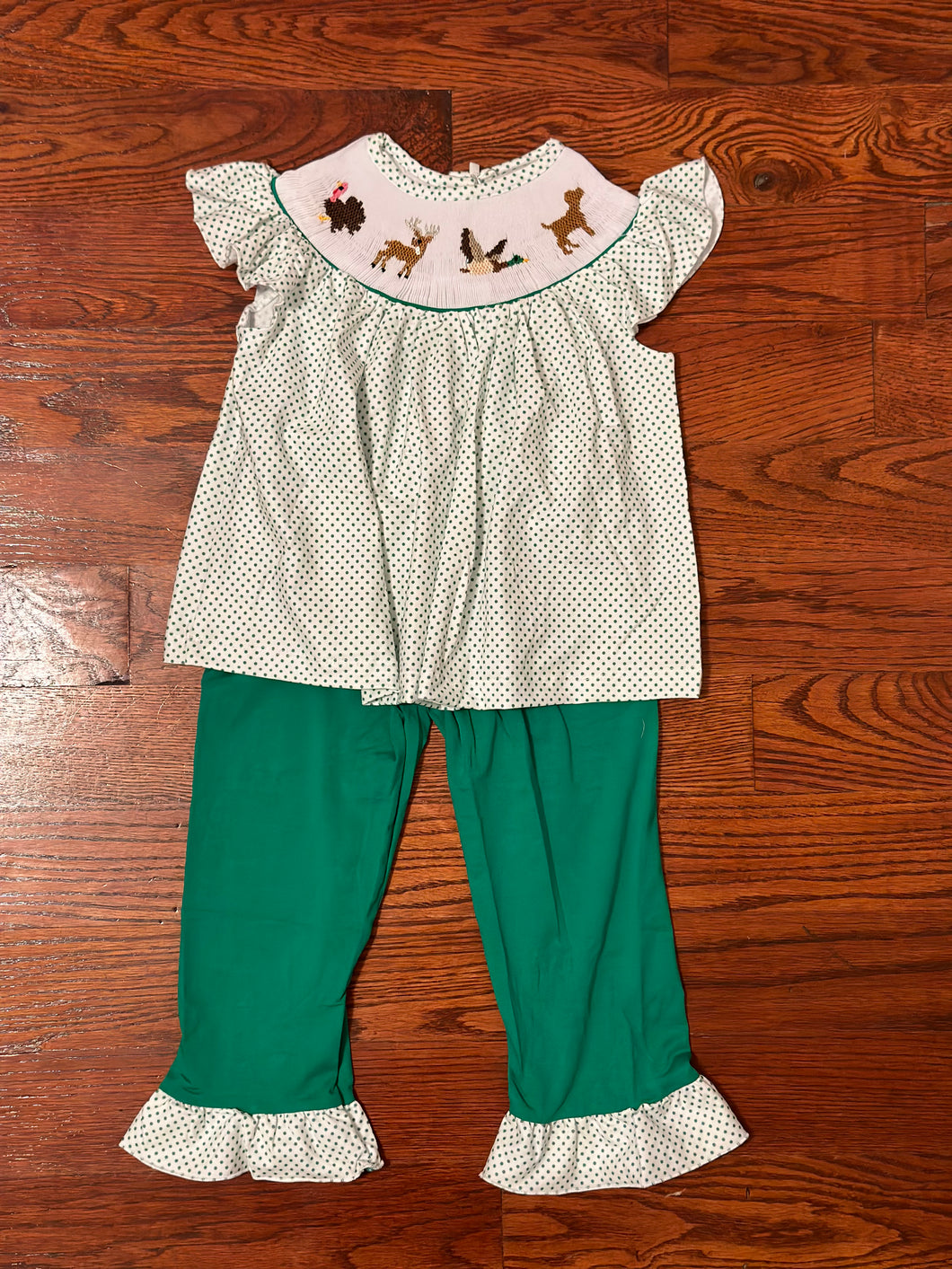Smocked Animal Set
