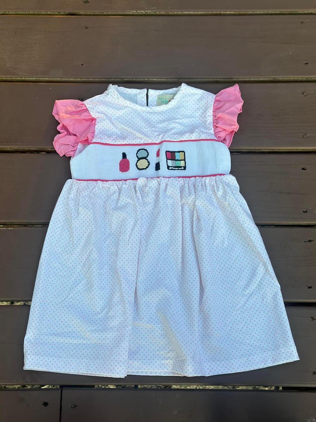 Makeup Smocked Dress