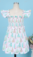 Load image into Gallery viewer, Girl Sailboat Dress
