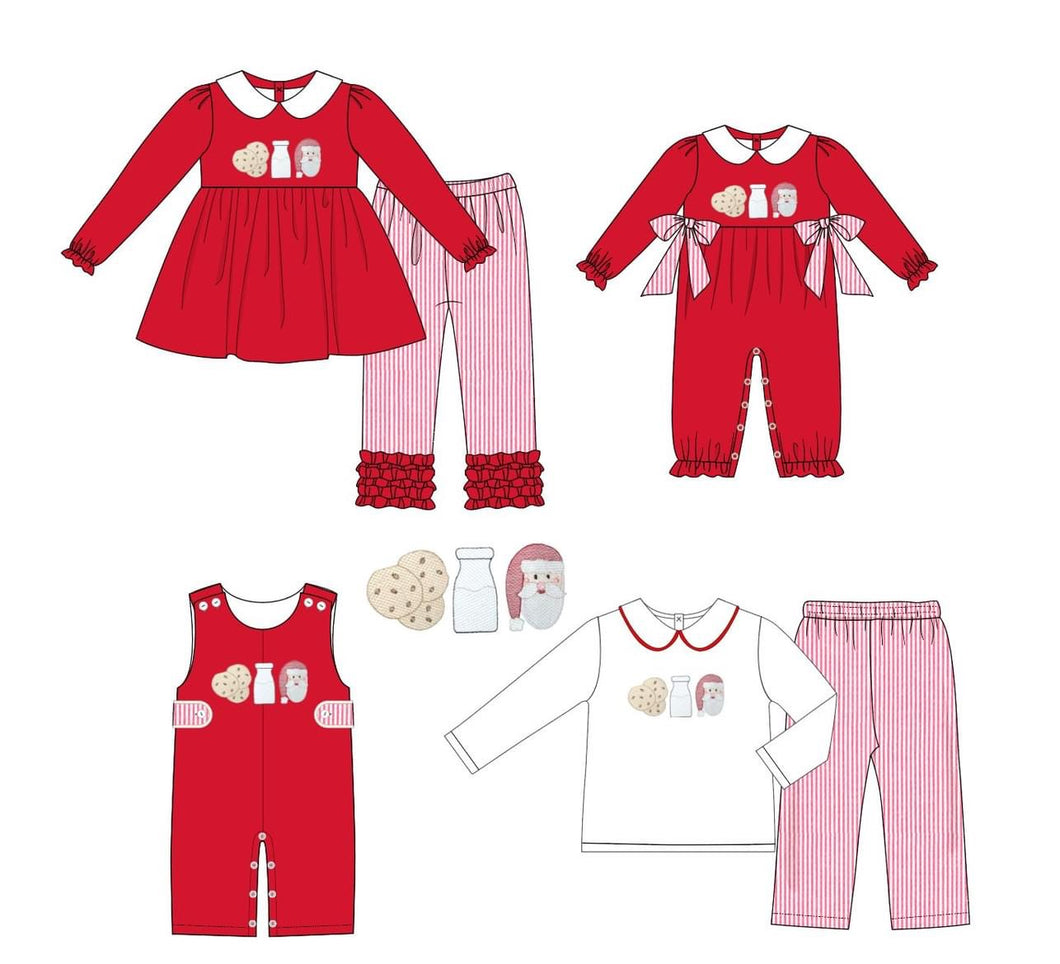 Santa Cookie Sibling Collection