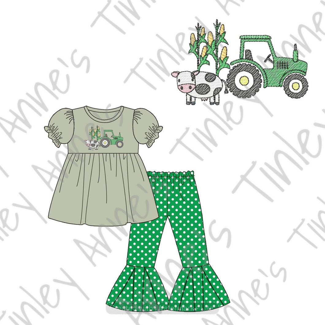 Girl Farm Set
