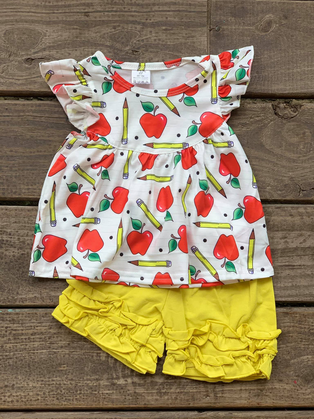 Apple School Short Set