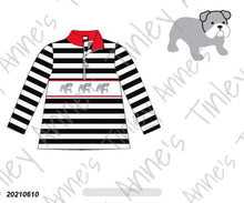 Load image into Gallery viewer, Bulldog Smocked Pullovers - Ruffle &amp; No Ruffle
