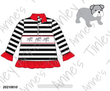 Load image into Gallery viewer, Bulldog Smocked Pullovers - Ruffle &amp; No Ruffle
