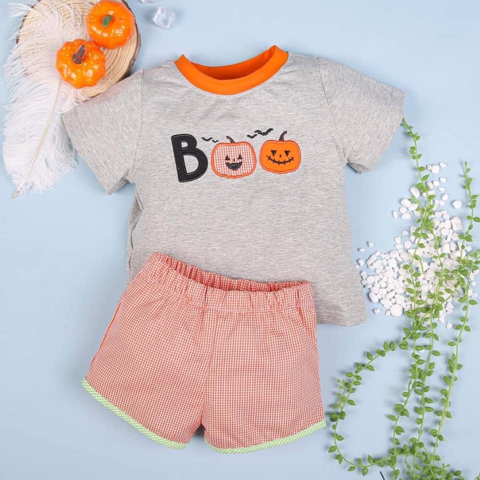 Boo Boy Short Set