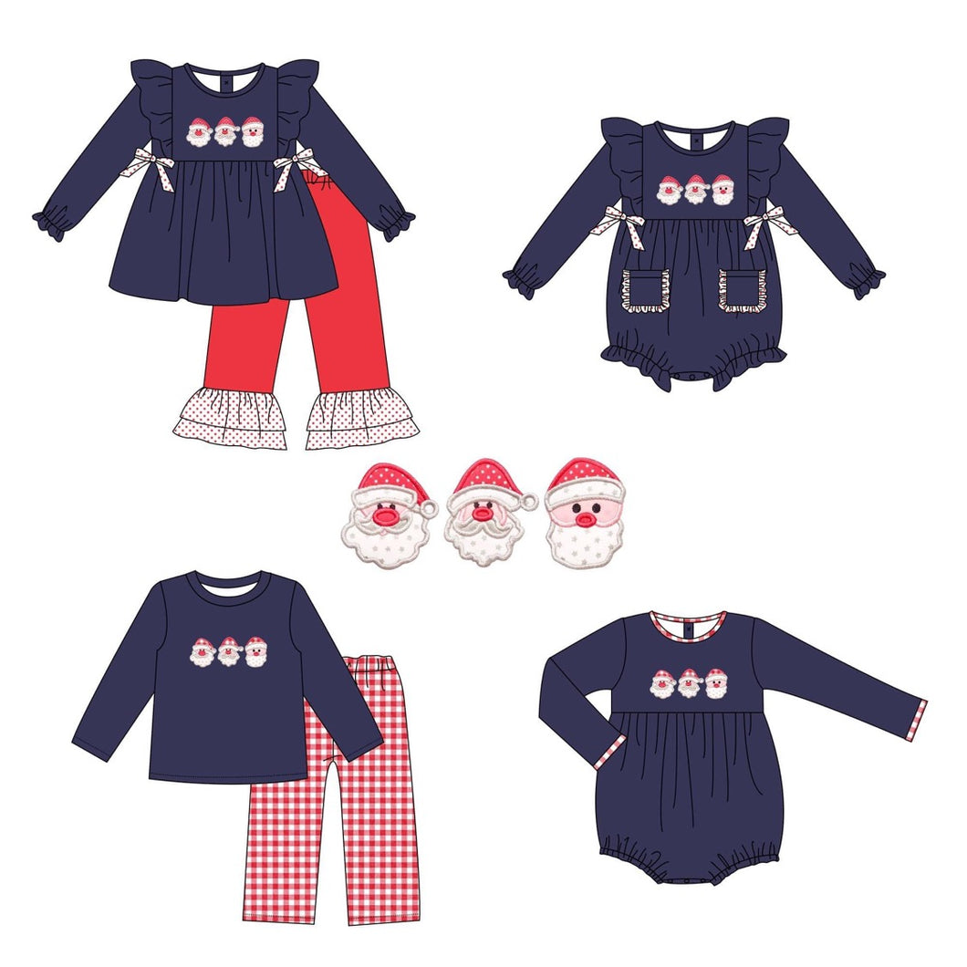 Navy Santa Collection