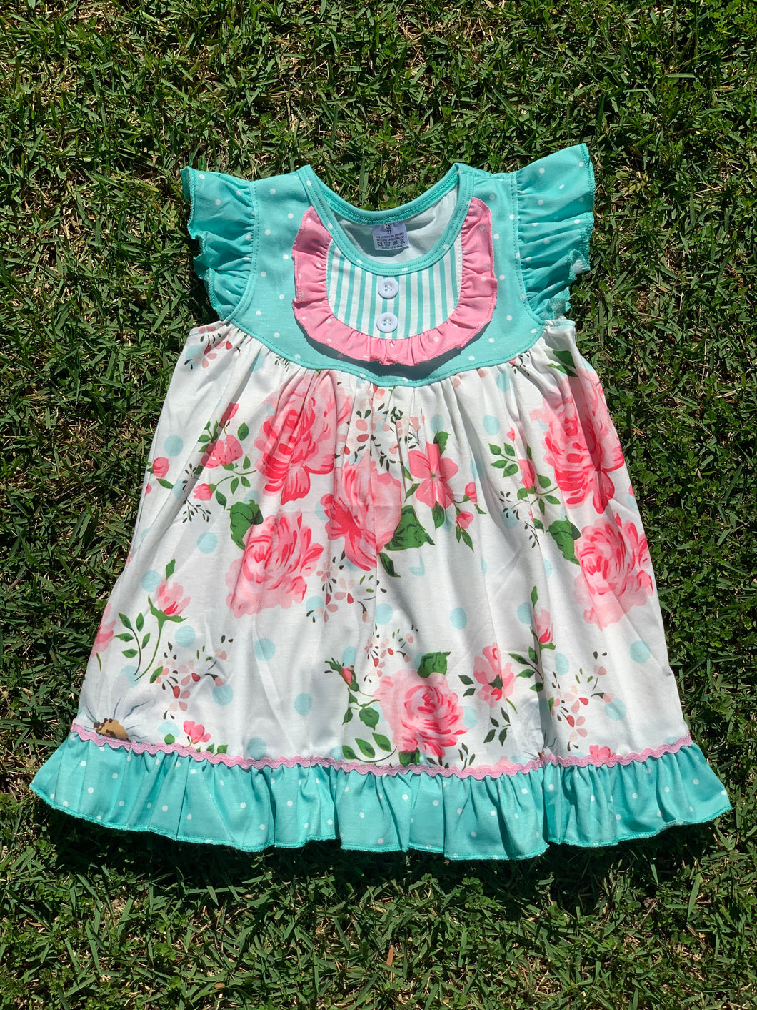 Pink Flower Dress