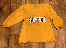 Load image into Gallery viewer, Smocked Lineman Girl Tee
