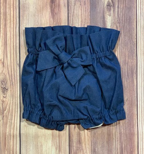 Girl Denim Stretch Bloomers