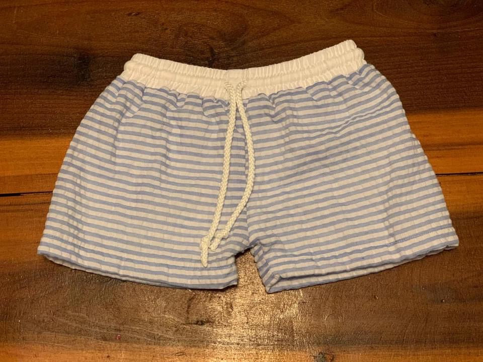 Seersucker Swim Short
