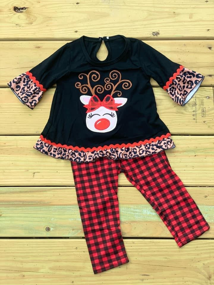 Rudolph Girl Set