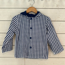 Load image into Gallery viewer, Unisex Navy Checkered Jacket

