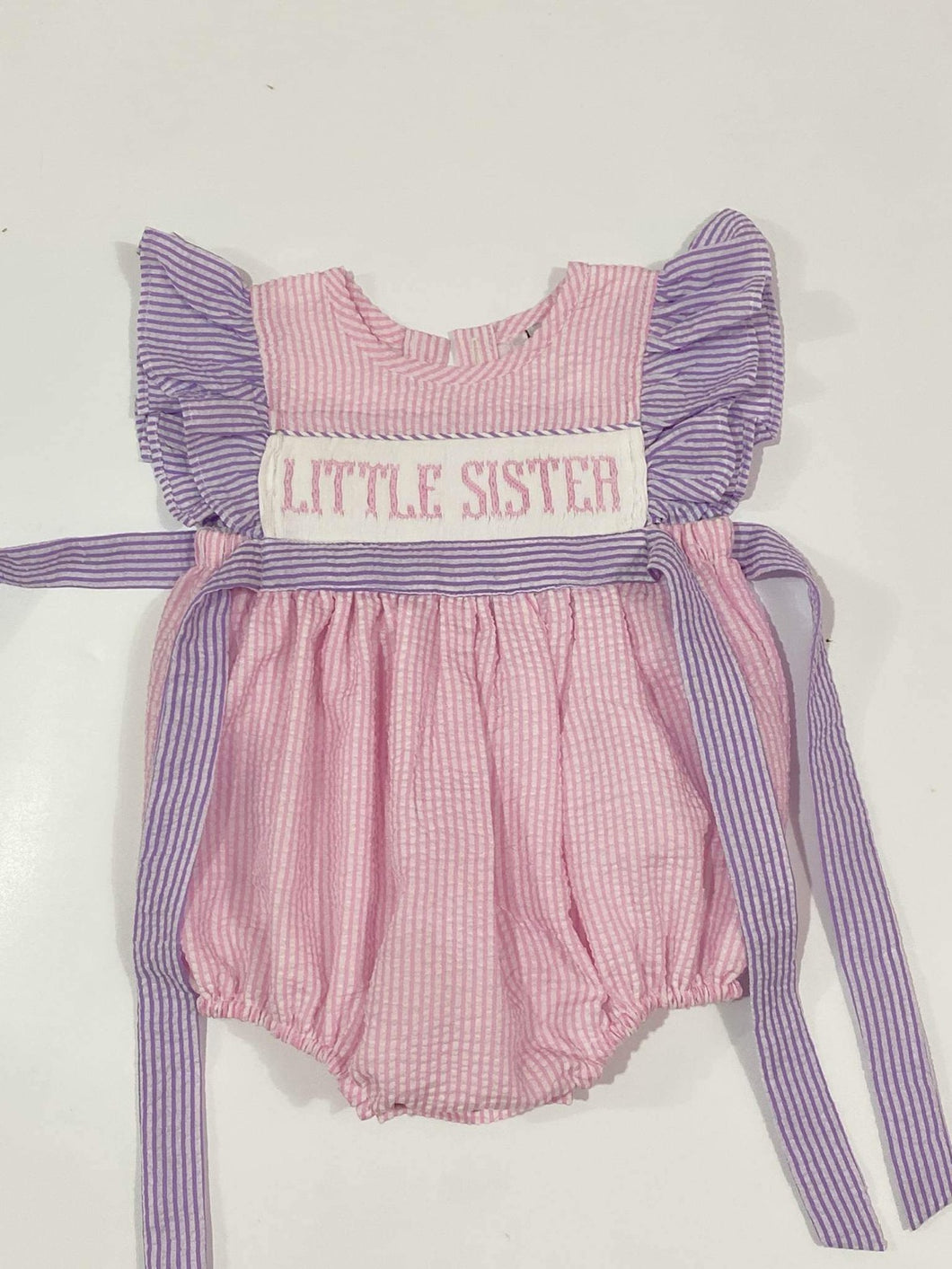 Seersucker Little Sister Bubble