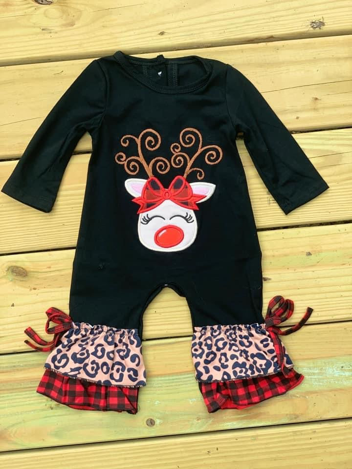 Girl Rudolph Bubble
