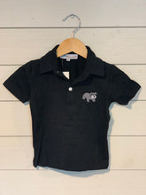 Load image into Gallery viewer, Red &amp; Black Bulldog French Knot Polos
