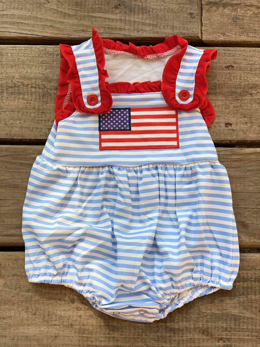 Girl 4Th of July Bubble