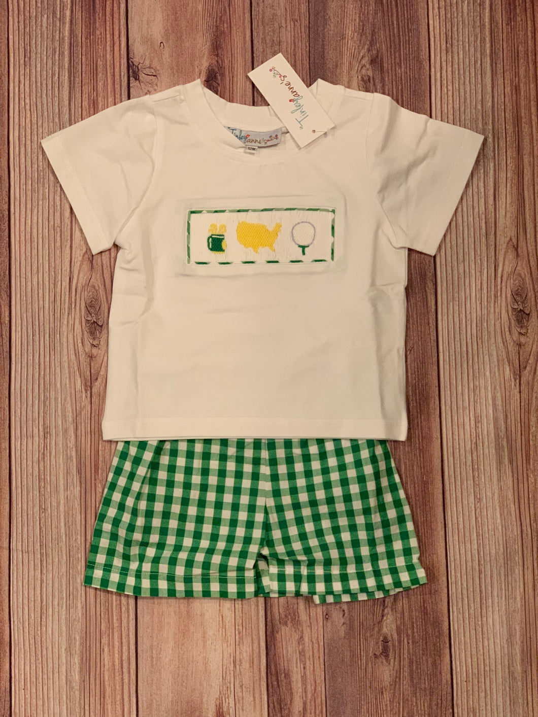 Smocked Boy Golf Set