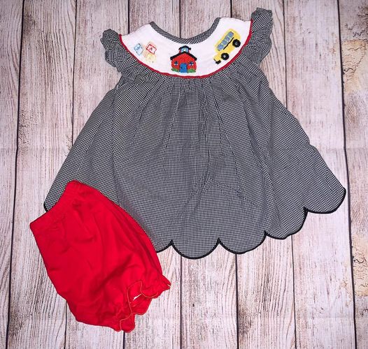 Smocked School Set