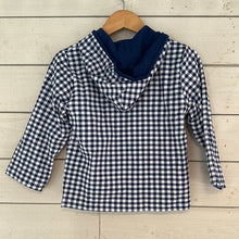 Load image into Gallery viewer, Unisex Navy Checkered Jacket

