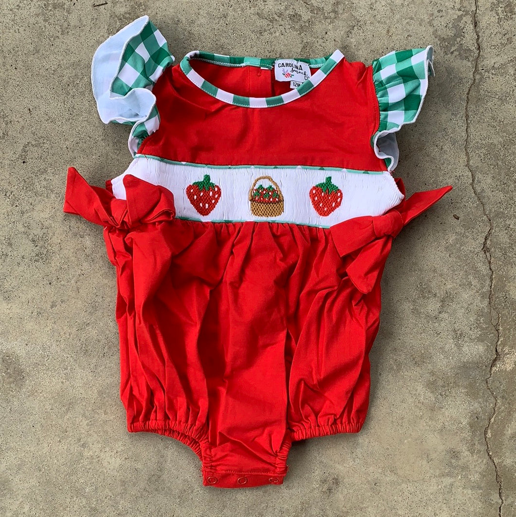 Strawberry Smock Bubble