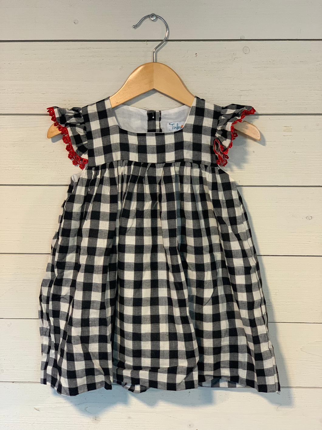 Black Plaid Dress