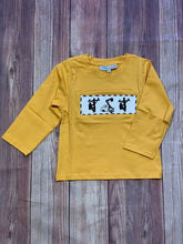 Load image into Gallery viewer, Smocked Boy Lineman Tee

